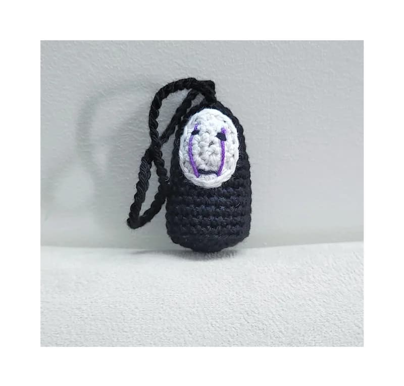 No-face bag charm 